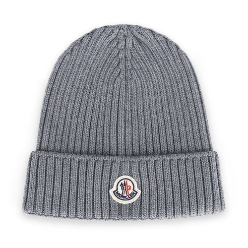 Moncler bonnet laine avec - bonnet,