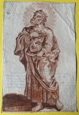 Dessin Ancien Crayon Sanguine