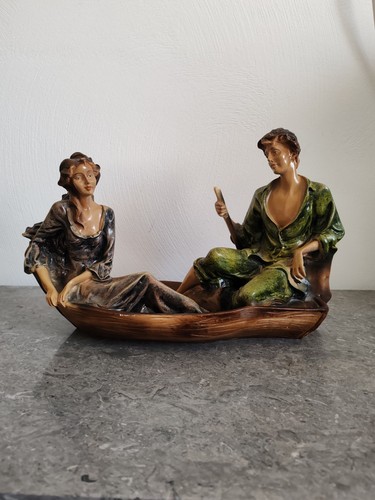 Statuette resine couple - resine,