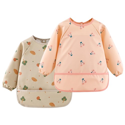 Bavoirs bébé avec manches - bavoirs,