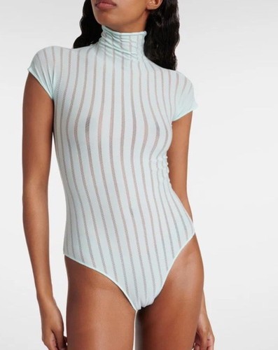 Alaia bodysuit top mesh - alaia,