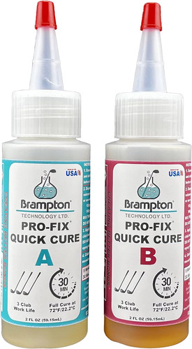 Brampton quick cure golf epoxy - quick,