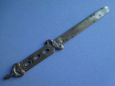 OUVRE LETTRE, COUPE PAPIER EN BRONZE ANCIEN XIXème