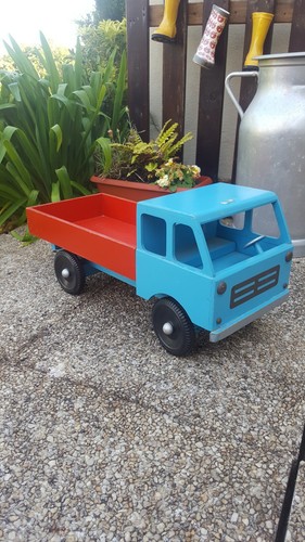 Nos camion jouet bois - bois, vintage
