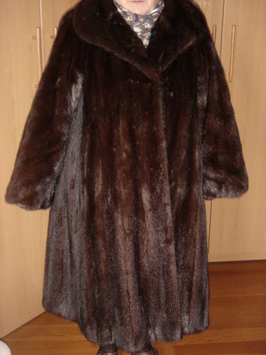 Manteau fourrure vison - manteau, de