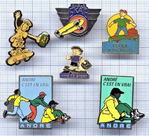 Lot pin sport skateboard - sport,
