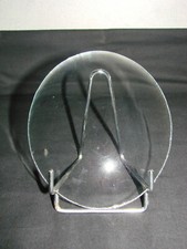 Ancien verre bombé ovale -