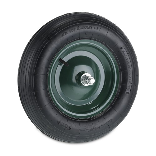 Roue brouette avec axe - de,