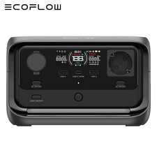 EcoFlow RIVER 3 PLUS Station électrique portable 286Wh 600W Générateur Solaire