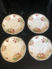 4 Grandes soucoupes Villeroy &