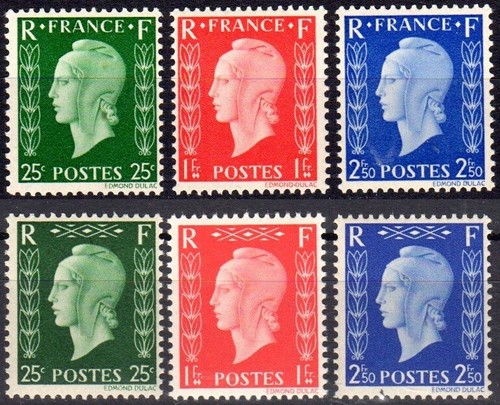 Timbre france marianne - france,