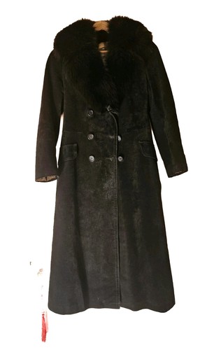 Manteau daim fourrure - daim/,