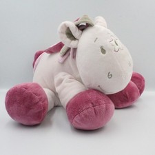 Grand Doudou poney cheval rose beige étoile Victoria et Lucie NOUKIE'S - 23620