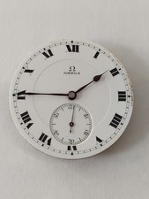 Mouvement de montre de poche vintage Omega avec cadran (R-2910)