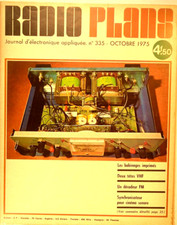 Electronique Radio Plans octobre 1975 N°335