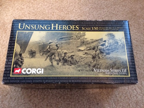 Corgi m48 tank usmc us50306 - tank,