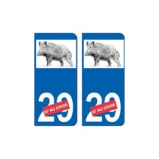 Sanglier numero au choix logo