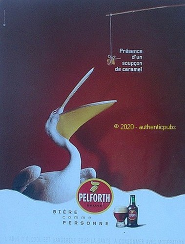 Publicite pelforth brune biere - publicite,