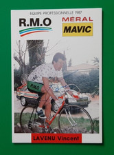 CYCLISME carte cycliste LAVENU