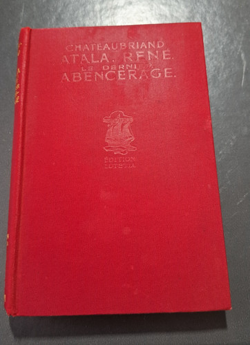 Livre ancien chateaubriand - livre,