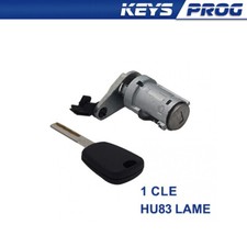 Serrure De Porte Avant Gauche Compatible Peugeot 307  / Barillet + 1 Clé