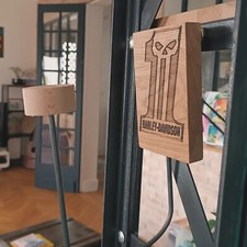 support casque moto Harley