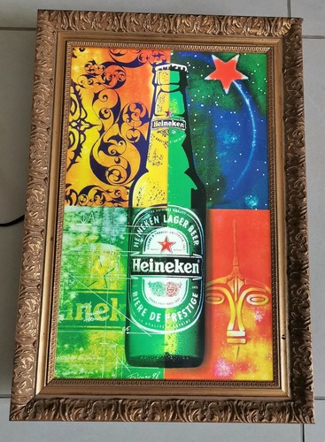 Cadre publicitaire heineken - cadre,