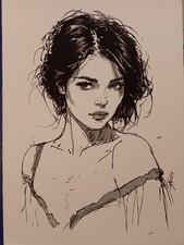 Dessin original dedicace - dedicace, bd
