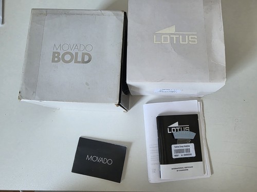 Montre plaquée movado - or,