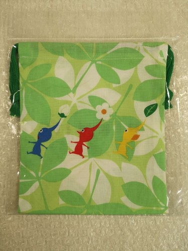 Pikmin drawstring pouch - drawstring,