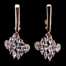 925 Argent Sterling Boucles