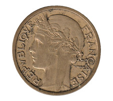 1 FRANC MORLON 1935 - PEU COURANT