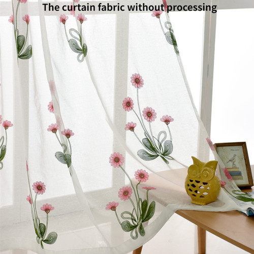 Floral broderie rideau tissu - broderie,
