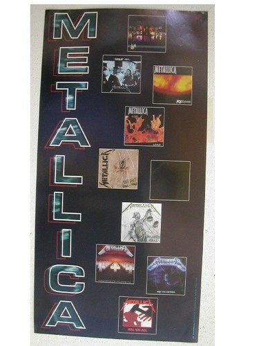 Metallica promo posters - metallica,