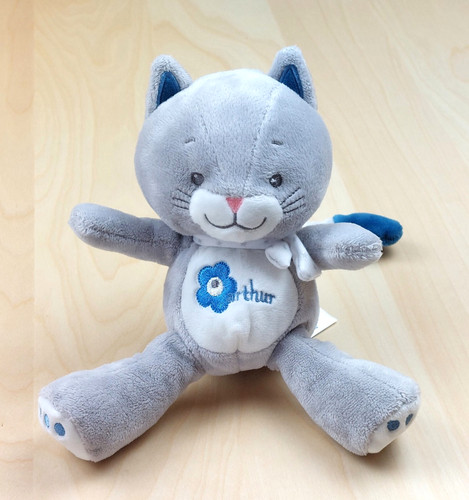 Doudou peluche chat arthur - doudou,