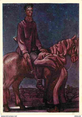Postcard art painting - postcard,