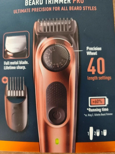 Tondeuse barbe pro braun - pro,