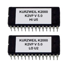 Kurzweil K2VX Setup EPROMS V5 Pour K2000 K2000R K-2000 K-2000R EPROM OS Sampler