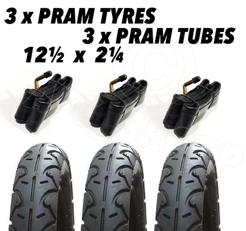 Landau pneus 3x tubes 12 - pneus,