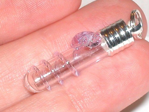 1pc petit violet - violet, verre