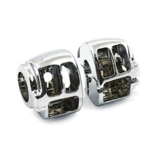 Boîtiers 1 Paire Chrome, pour
