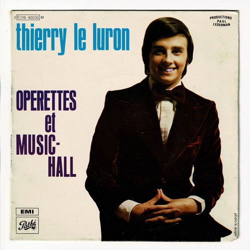 Thierry luron 45t operettes - thierry,