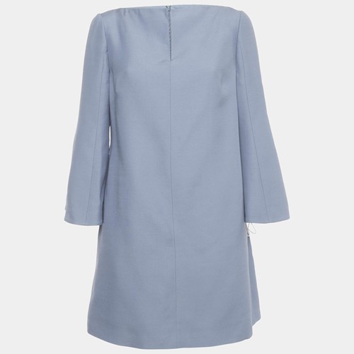 Mini robe soie mélangée - mini, en