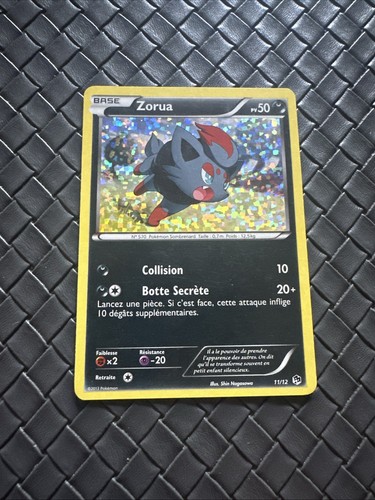 Carte pokémon zorua - pokémon, 11/12