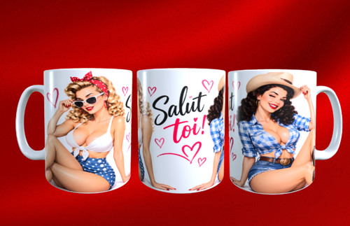 Mug pin filles - mug, sexy