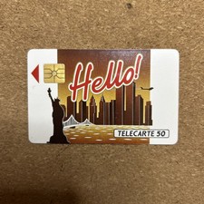 Telecarte Privée D417A Hello De Lu 01/91 Rare