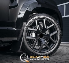 ??? 4 jantes alu 22" 5x120 type LAND ROVER DEFENDER RANGE ROVER noire 4X4