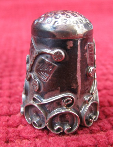 Ancien metal argente dé - metal, /