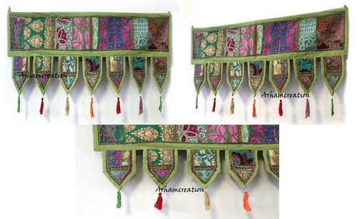 Cotton patchwork toran door - cotton,