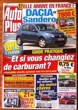 AUTO PLUS du 24/06/2008; Dacia Sandero/ GPL, Ethanol/ BMW X6 face à Cayenne